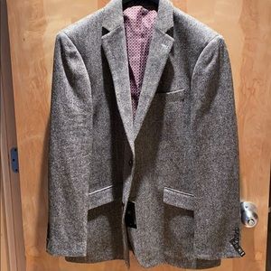 (NWT) Bachrach Blazer - 44R Charcoal